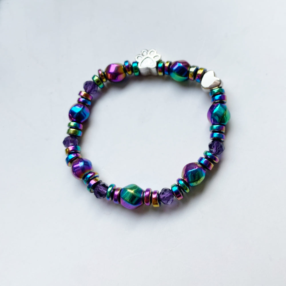 Magnetic Paw Charm Bracelet – A Touch of Magic for Pet Lovers