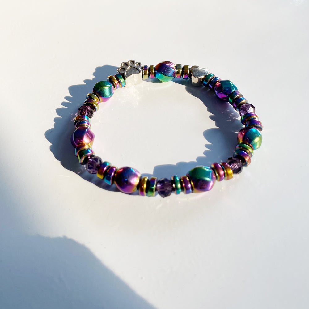 Magnetic Paw Charm Bracelet – A Touch of Magic for Pet Lovers