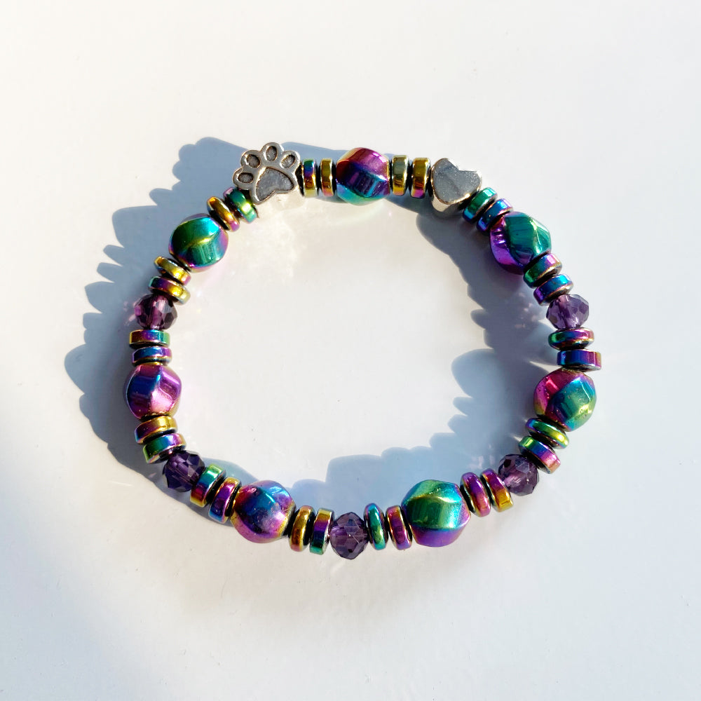 Magnetic Paw Charm Bracelet – A Touch of Magic for Pet Lovers