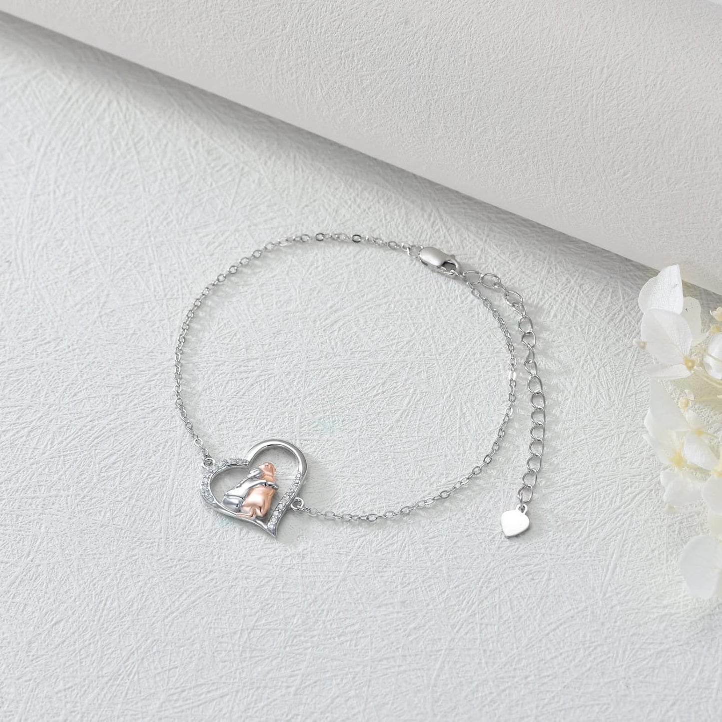 Delicate Dog Bracelet – Elegant Pet Jewelry for Dog Lovers