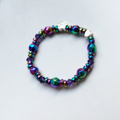 Magnetic Paw Charm Bracelet – A Touch of Magic for Pet Lovers