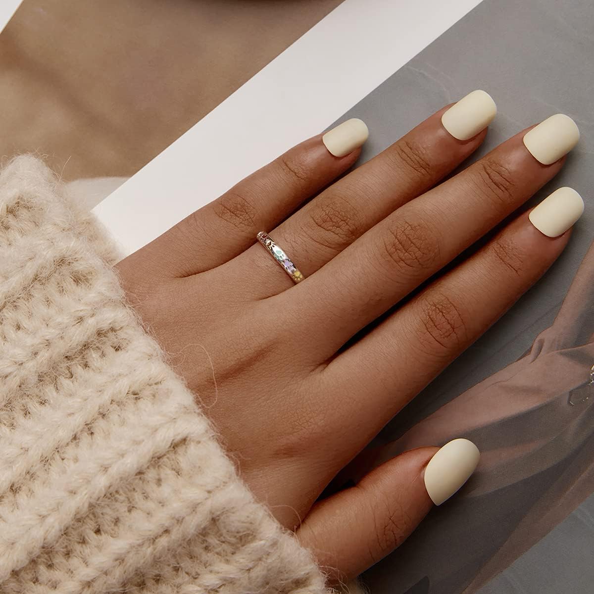Paw Print Ring in 925 Sterling Silver – A Symbol of Love for Your Furry Friend