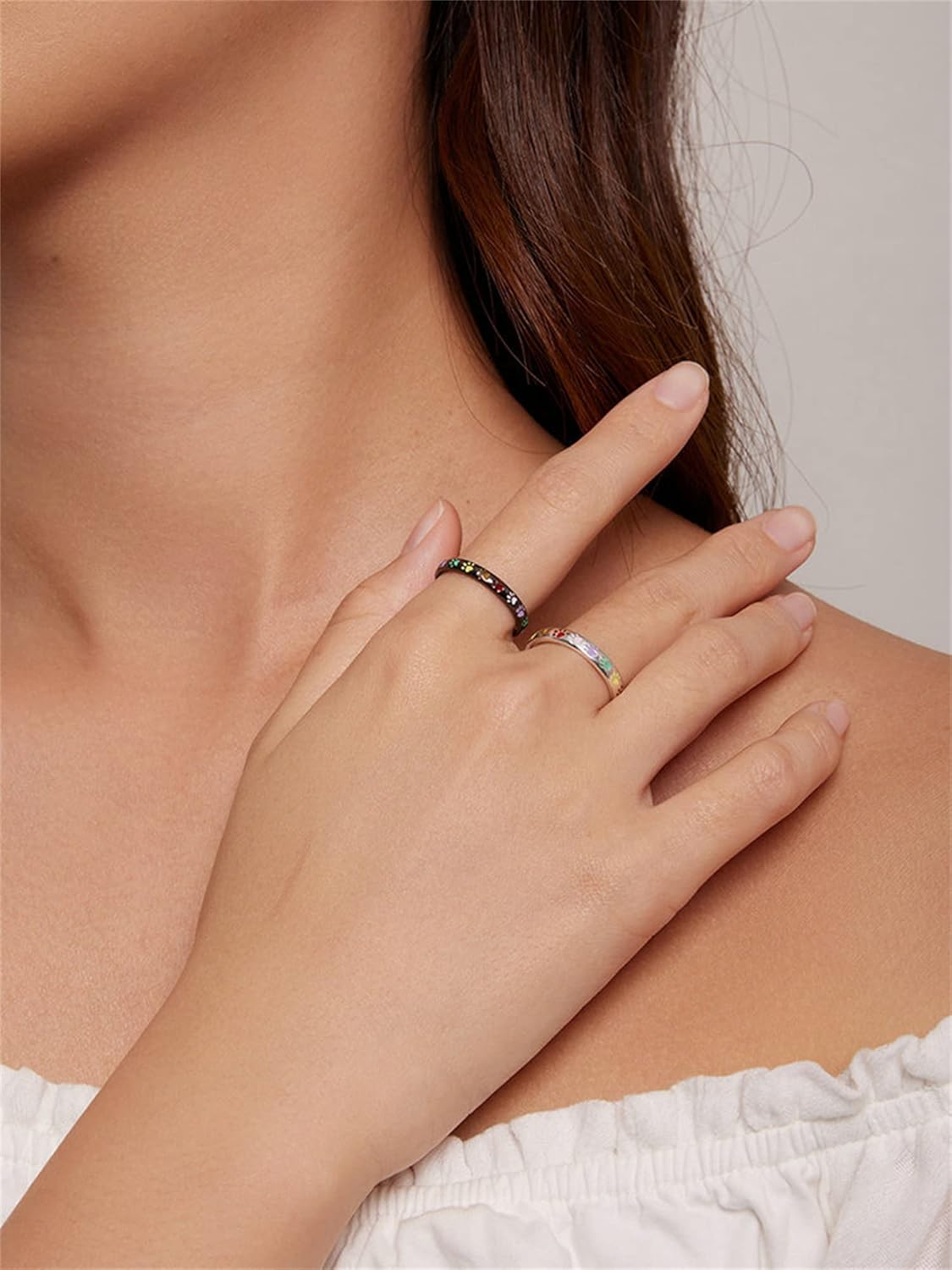 Paw Print Ring in 925 Sterling Silver – A Symbol of Love for Your Furry Friend
