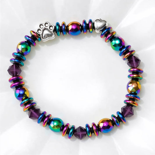 Magnetic Paw Charm Bracelet – A Touch of Magic for Pet Lovers